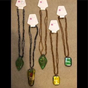 Hand-Blown Glass Pendants